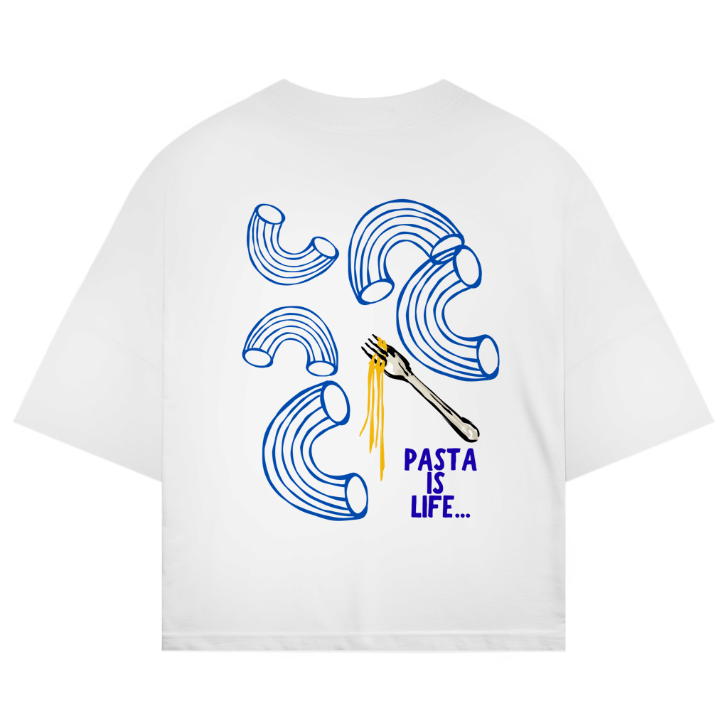 HAUZE™ “Pasta is Life” Oversized T-Shirt