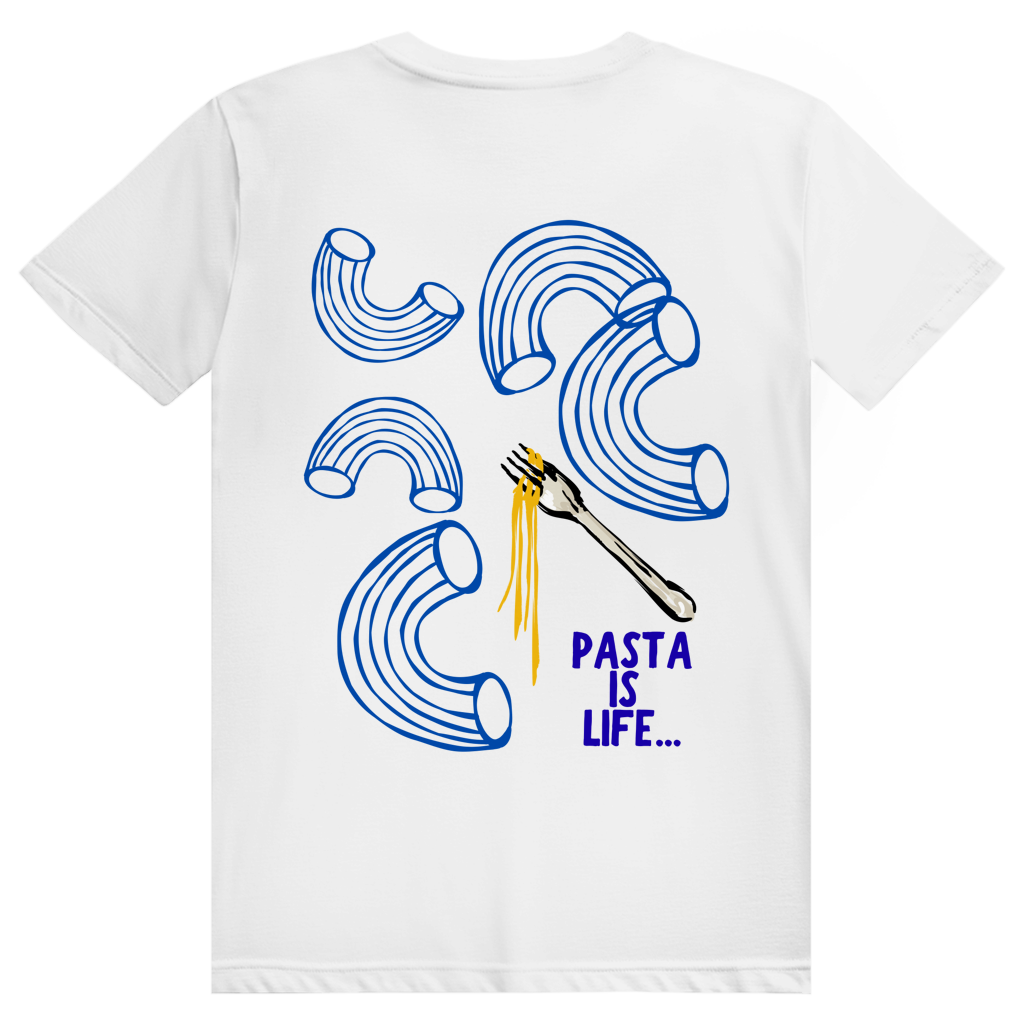 HAUZE™ “Pasta is Life” Normal Fit T-Shirt