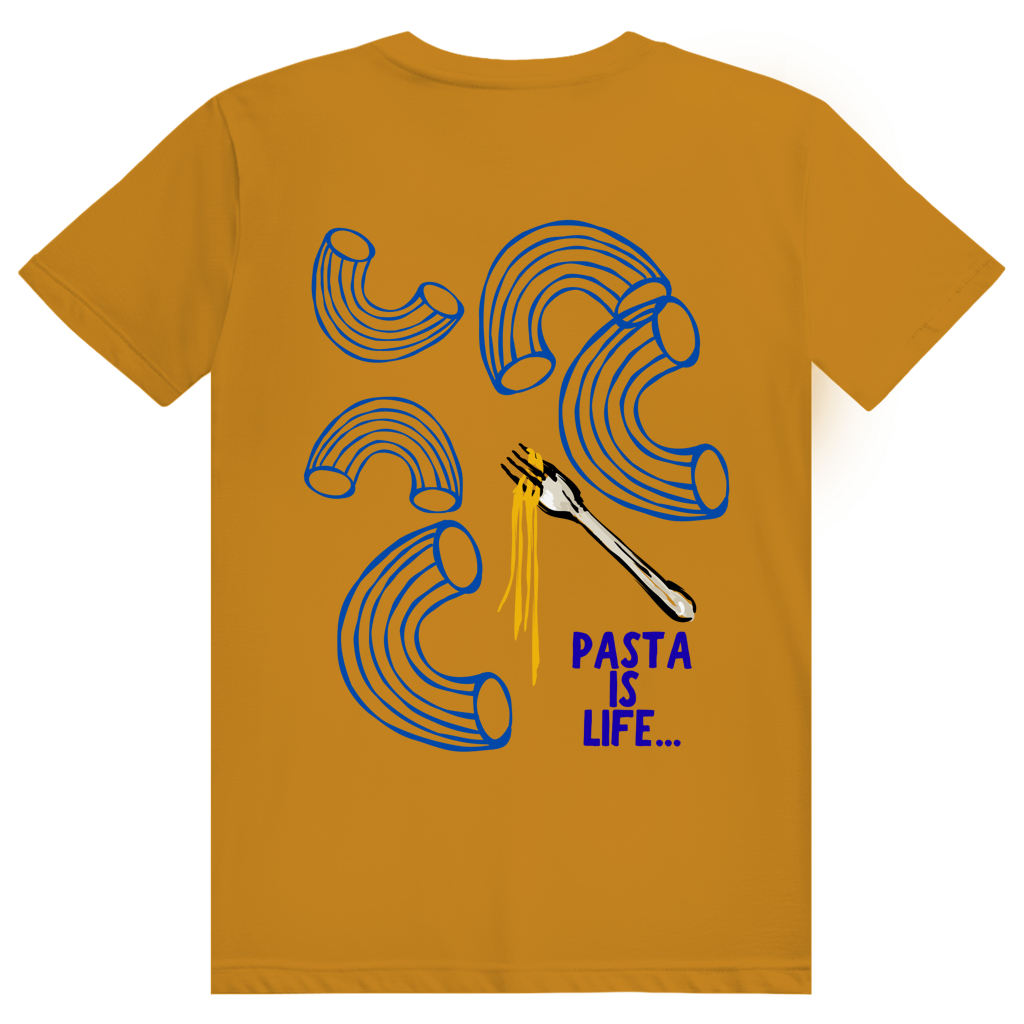 HAUZE™ “Pasta is Life” Normal Fit T-Shirt