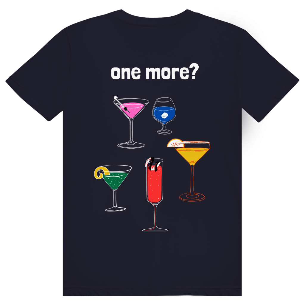 HAUZE™ “One more?” Normal Fit T-Shirt