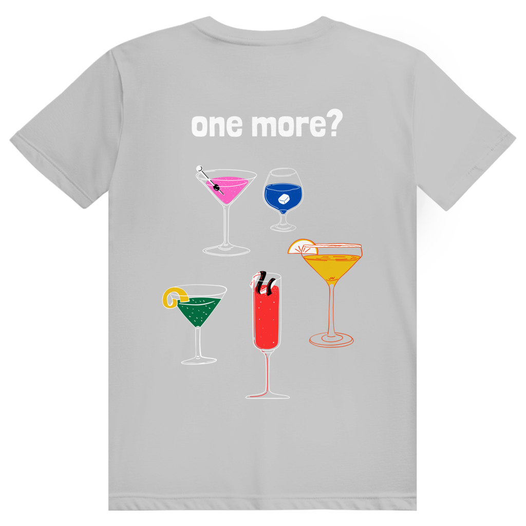 HAUZE™ “One more?” Normal Fit T-Shirt