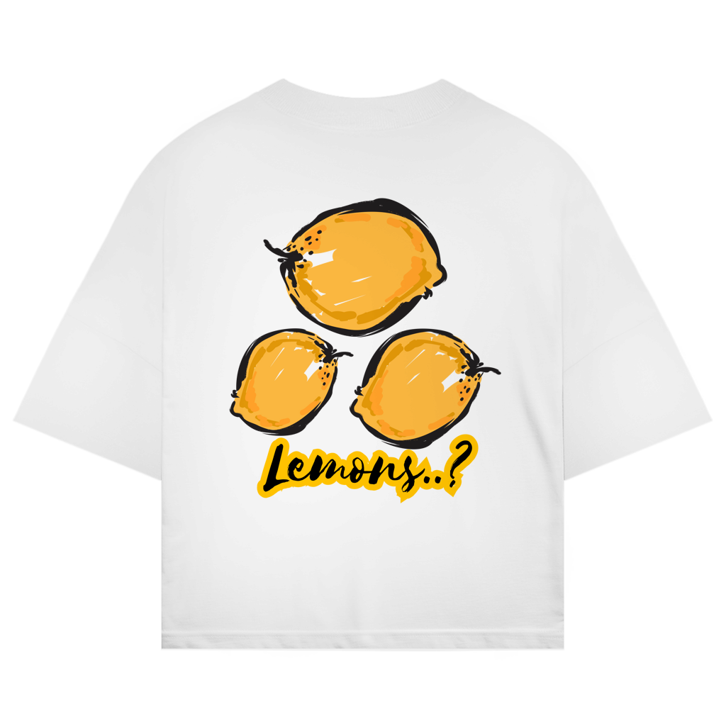 HAUZE™ “Lemons..?” Oversized T-Shirt